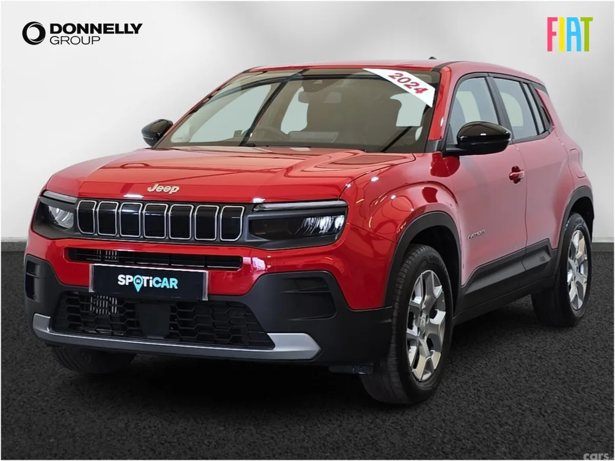 Jeep Avenger Hatchback, Petrol, 2024, Red