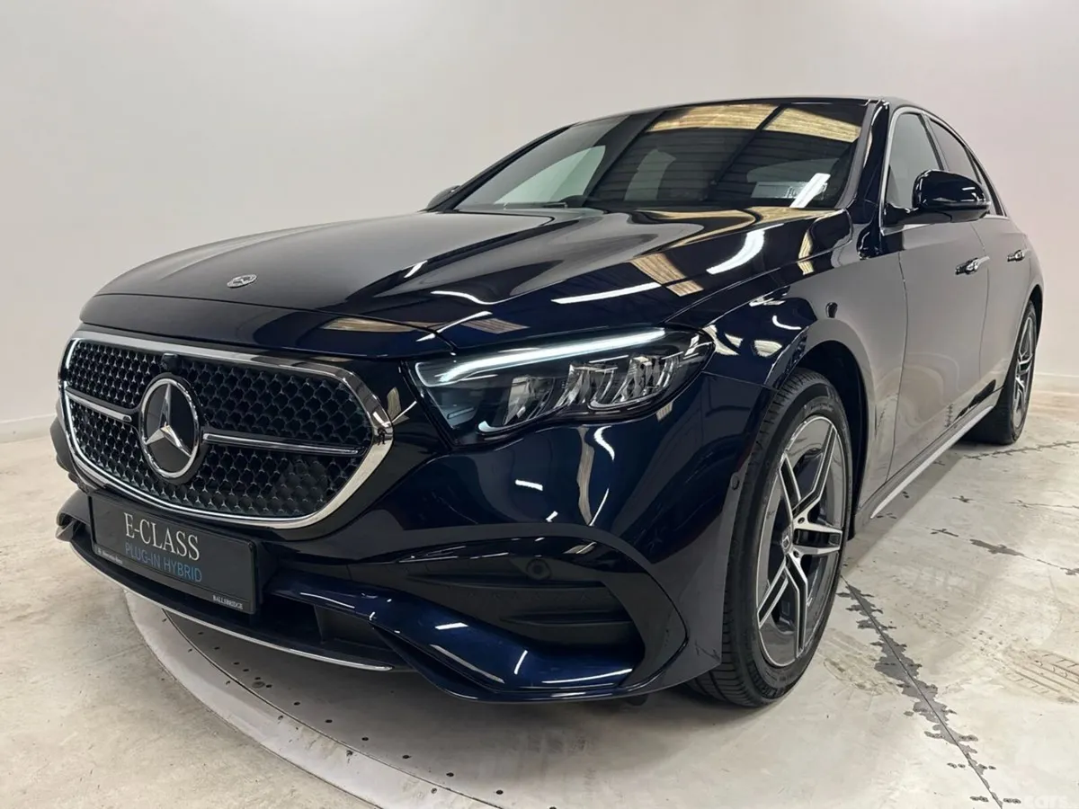 Mercedes-Benz E-Class Saloon, Petrol Plug-in Hybrid, 2026, Blue