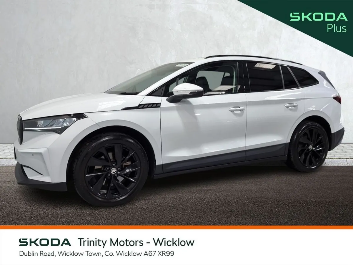 Skoda Enyaq SUV, Electric, 2023, White