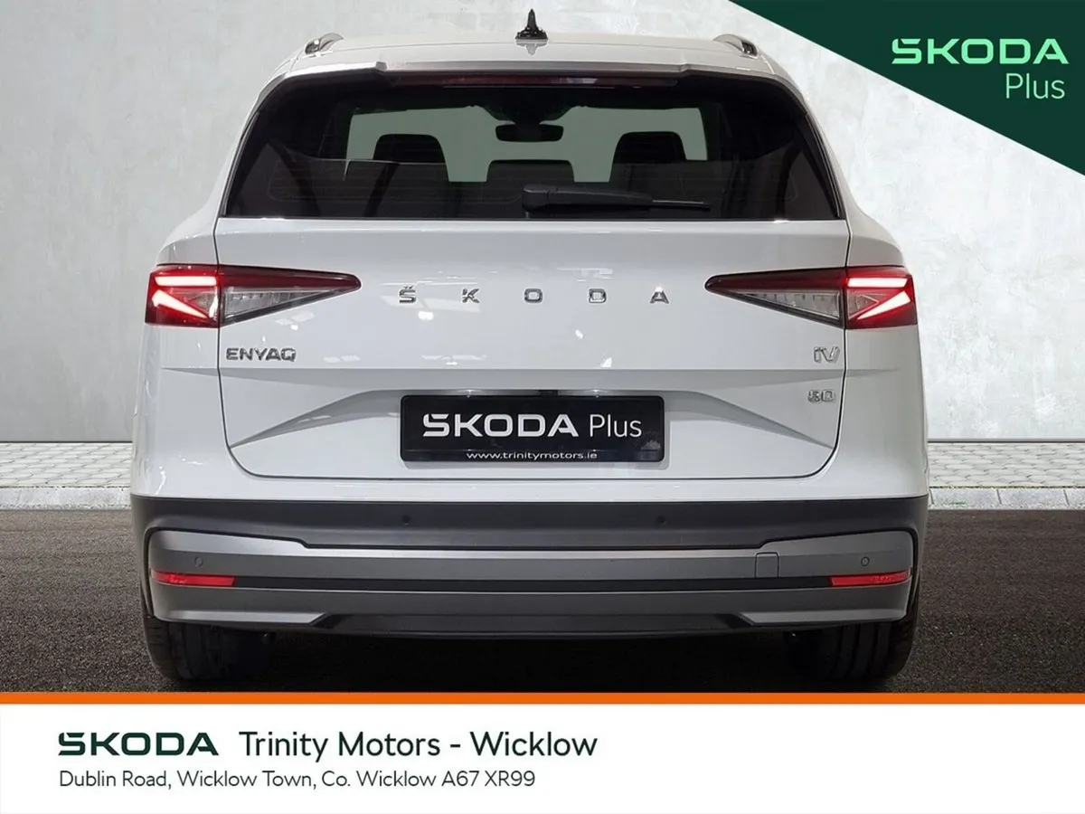 Skoda Enyaq SUV, Electric, 2023, White