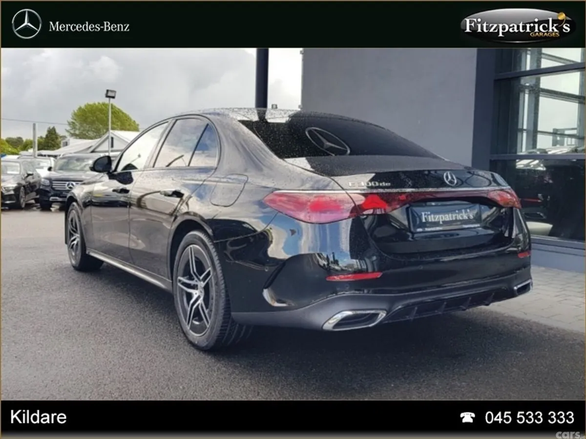 Mercedes-Benz E-Class Saloon, Diesel Plug-in Hybrid, 2026, Black