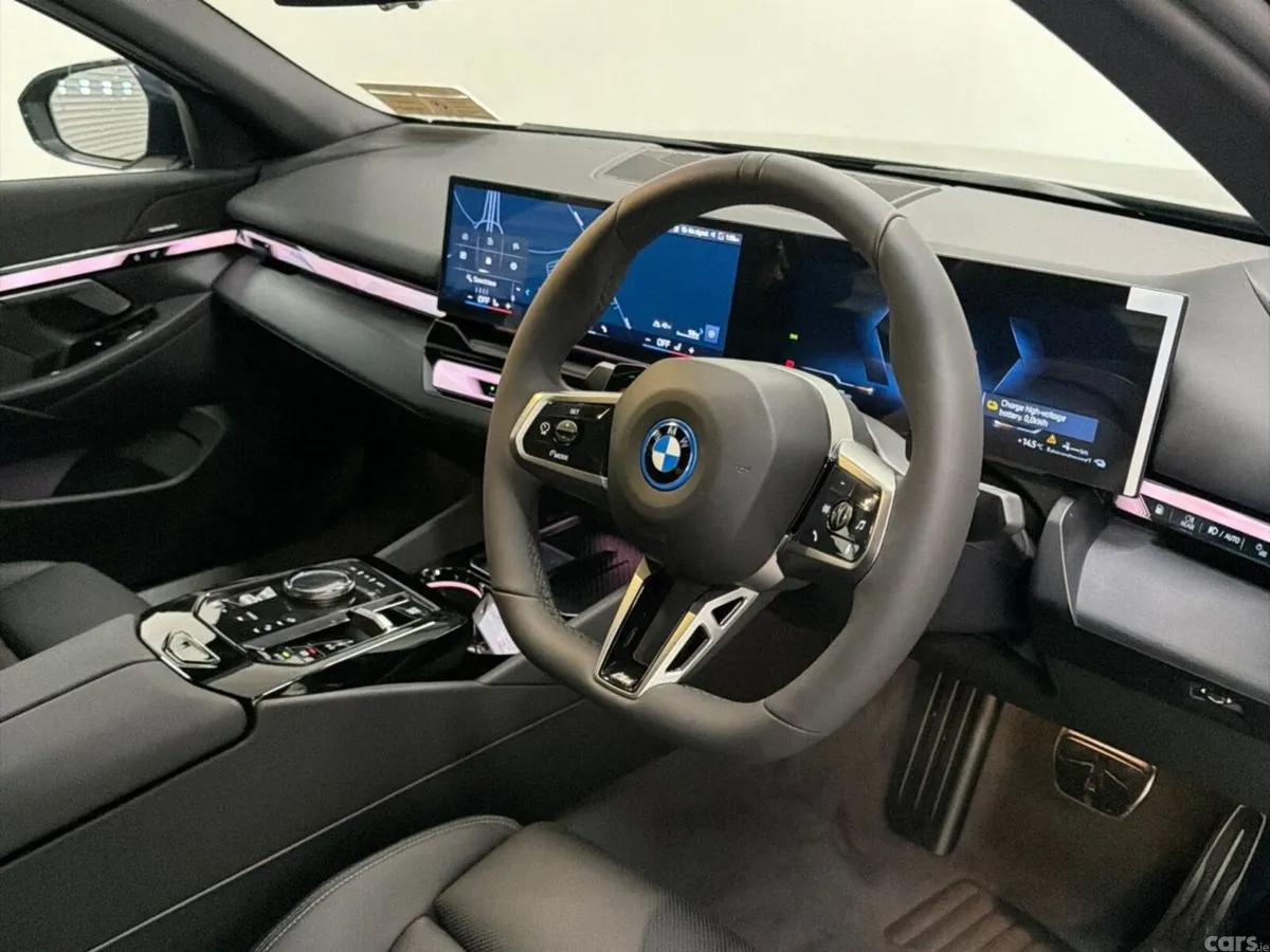 BMW 5-Series Saloon, Petrol Plug-in Hybrid, 2026, Black