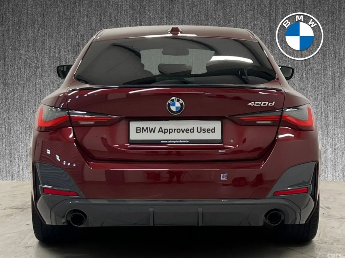 BMW 4-Series Coupe, Diesel, 2022, Red