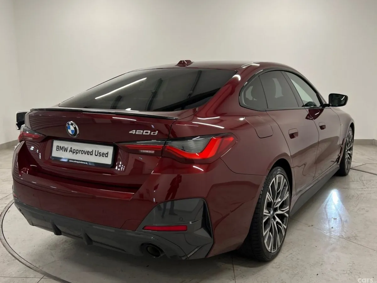 BMW 4-Series Coupe, Diesel, 2022, Red