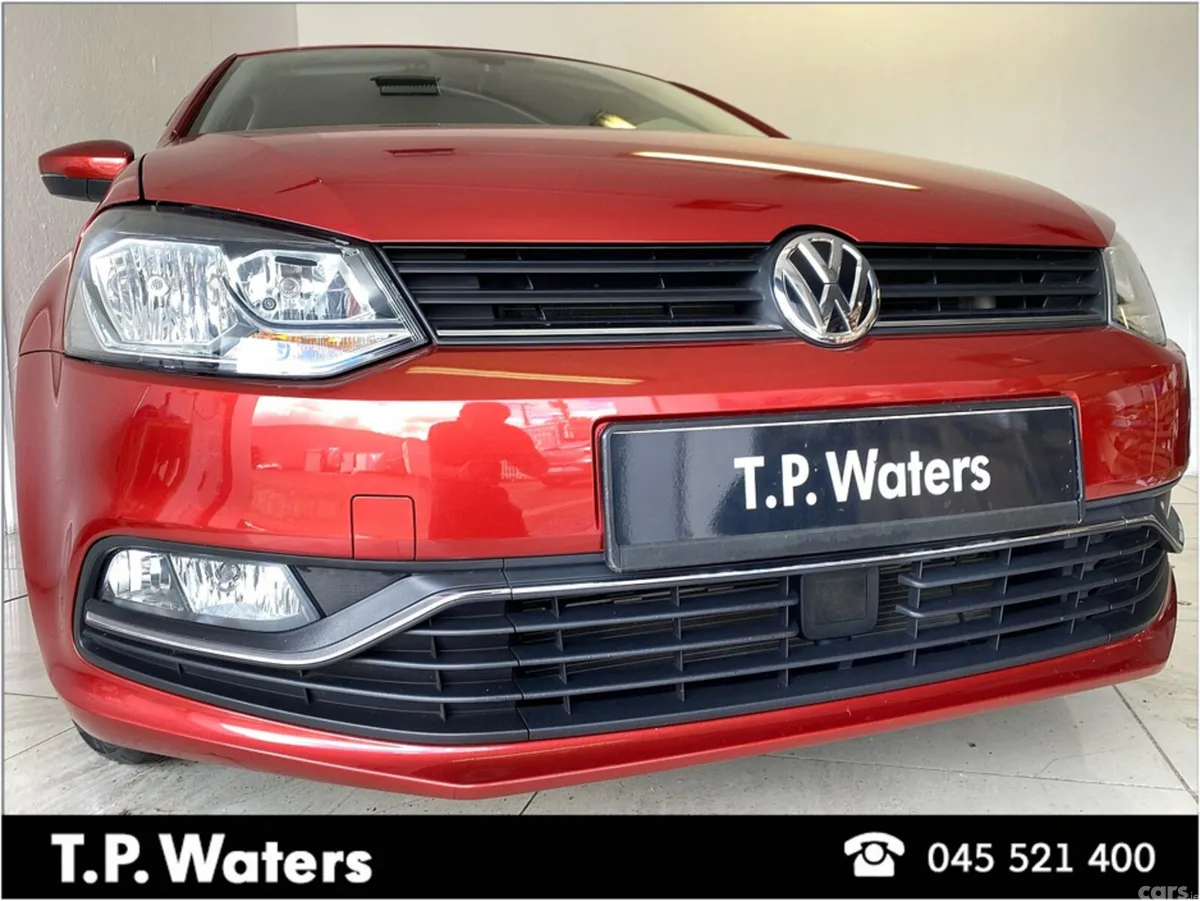 Volkswagen Polo Hatchback, Petrol, 2017, Red
