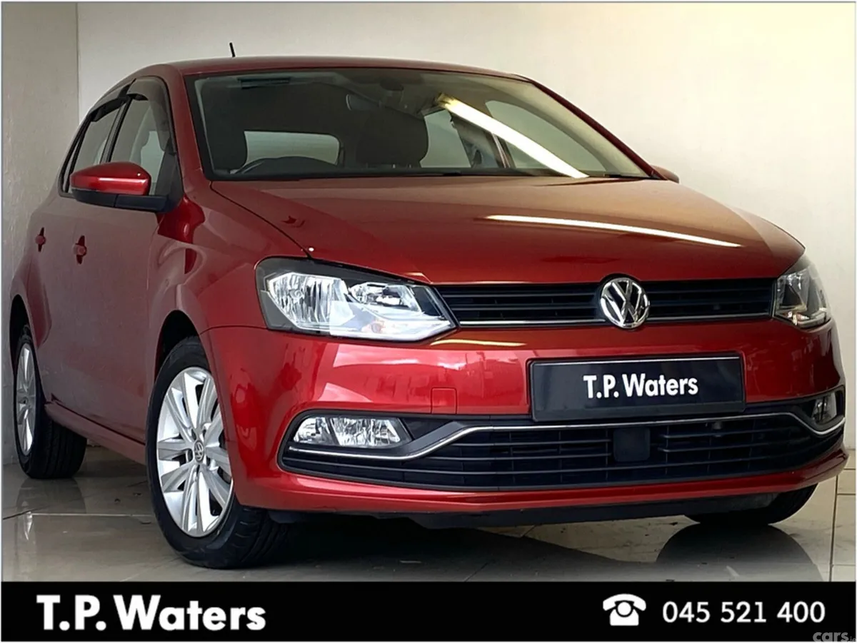 Volkswagen Polo Hatchback, Petrol, 2017, Red