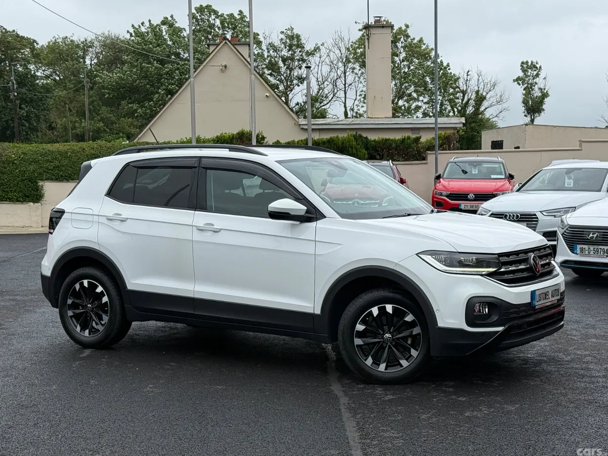Volkswagen T-Cross SUV, Petrol, 2021, White