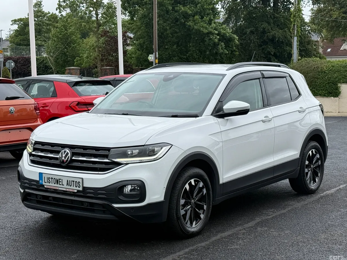 Volkswagen T-Cross SUV, Petrol, 2021, White