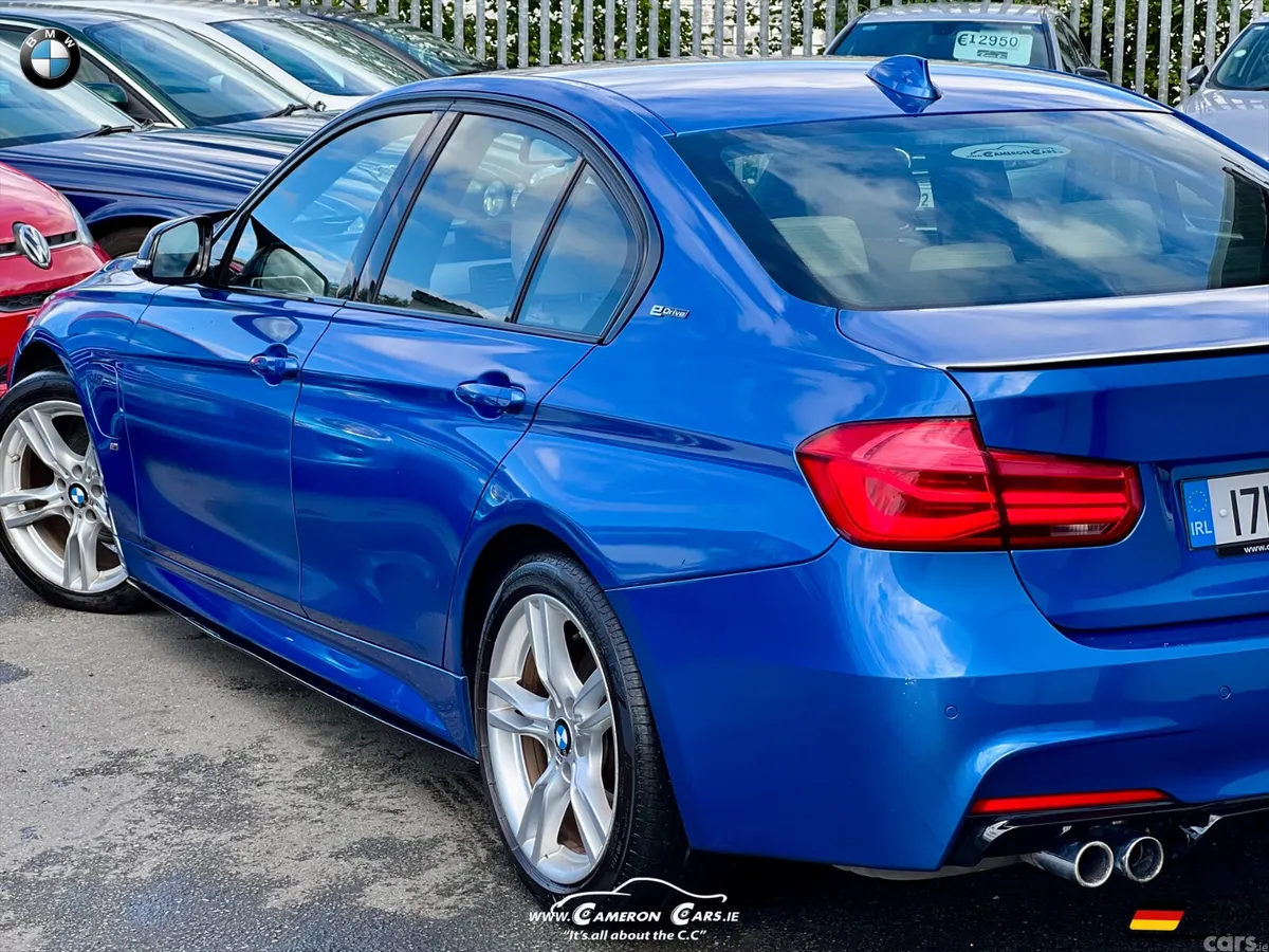 BMW 3-Series Saloon, Petrol Plug-in Hybrid, 2017, Blue