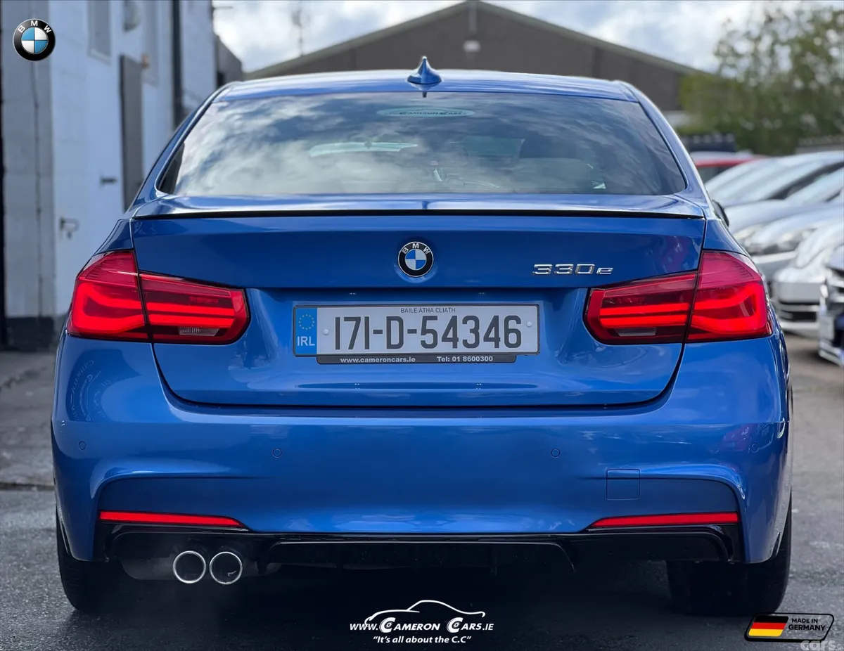 BMW 3-Series Saloon, Petrol Plug-in Hybrid, 2017, Blue