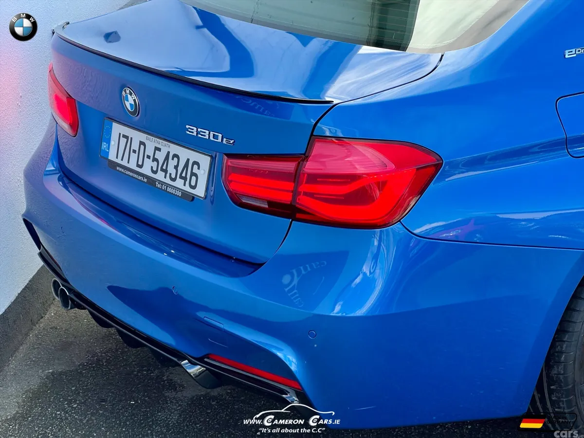 BMW 3-Series Saloon, Petrol Plug-in Hybrid, 2017, Blue