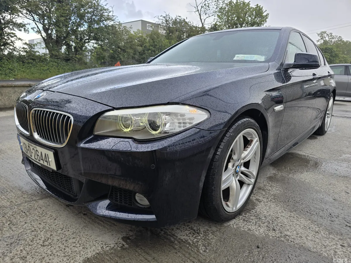 BMW 5-Series Saloon, Diesel, 2013, Black