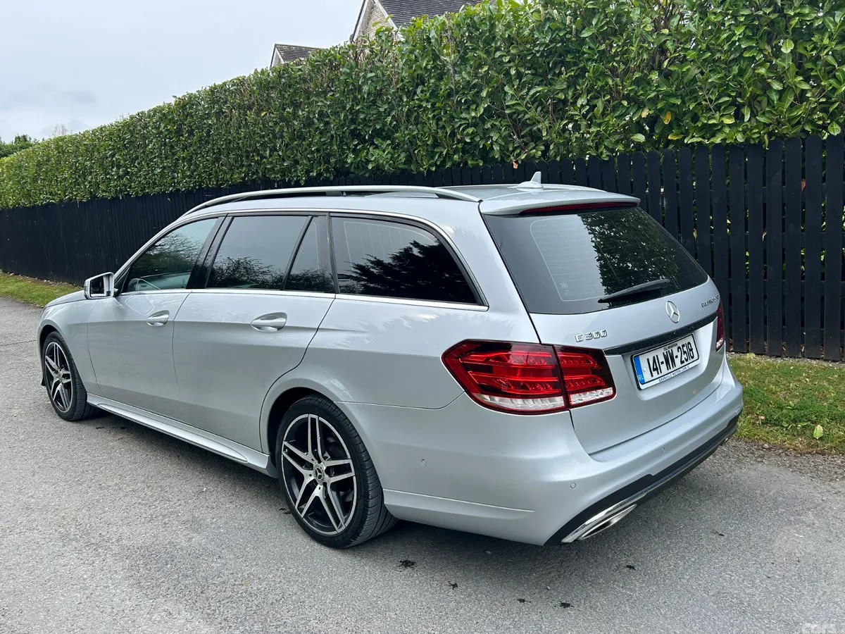 Mercedes-Benz E-Class Estate, Diesel Hybrid, 2014, Silver
