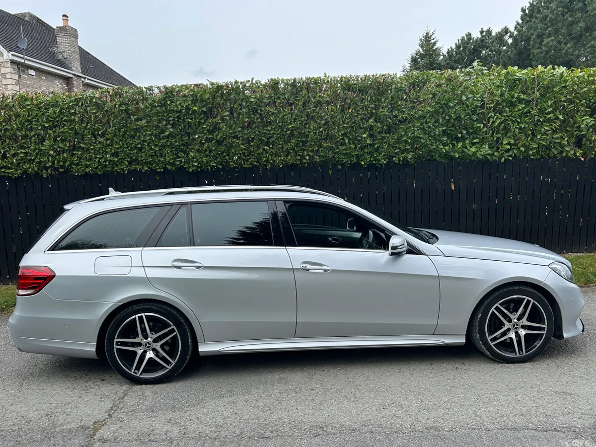 Mercedes-Benz E-Class Estate, Diesel Hybrid, 2014, Silver