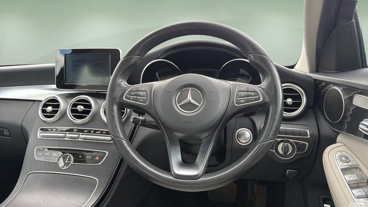 Mercedes-Benz C-Class Saloon, Petrol Plug-in Hybrid, 2017, Blue