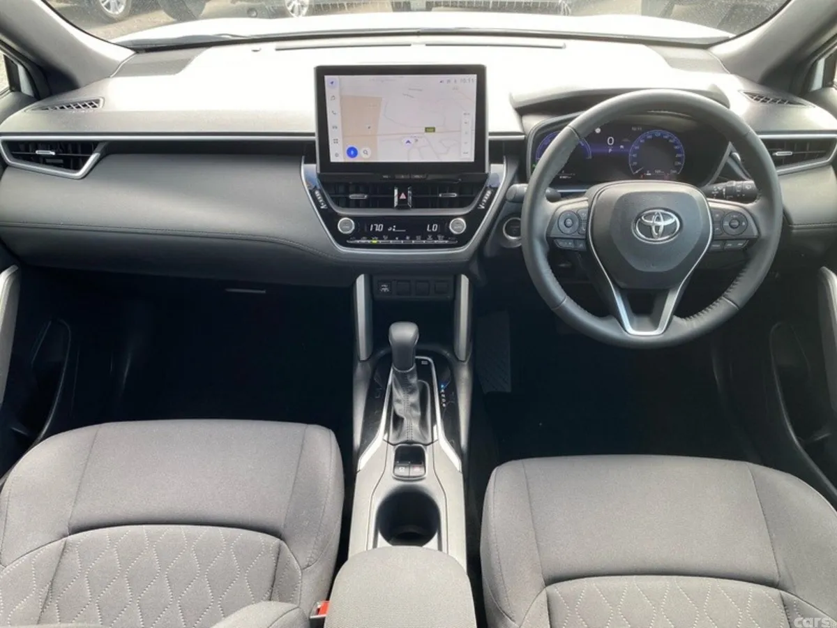 Toyota Corolla Cross SUV, Petrol Hybrid, 2024, White