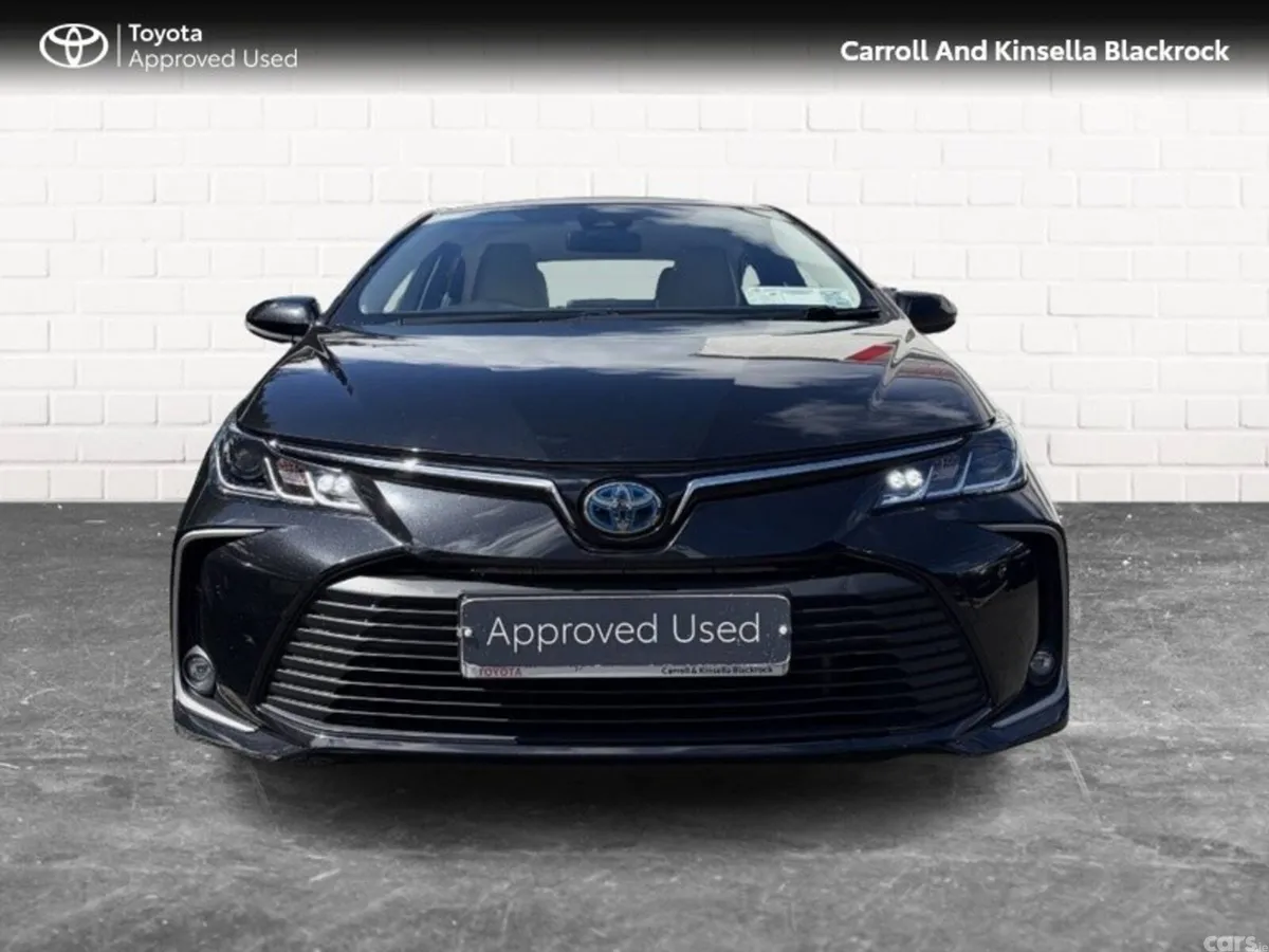 Toyota Corolla Saloon, Petrol Hybrid, 2022, Black