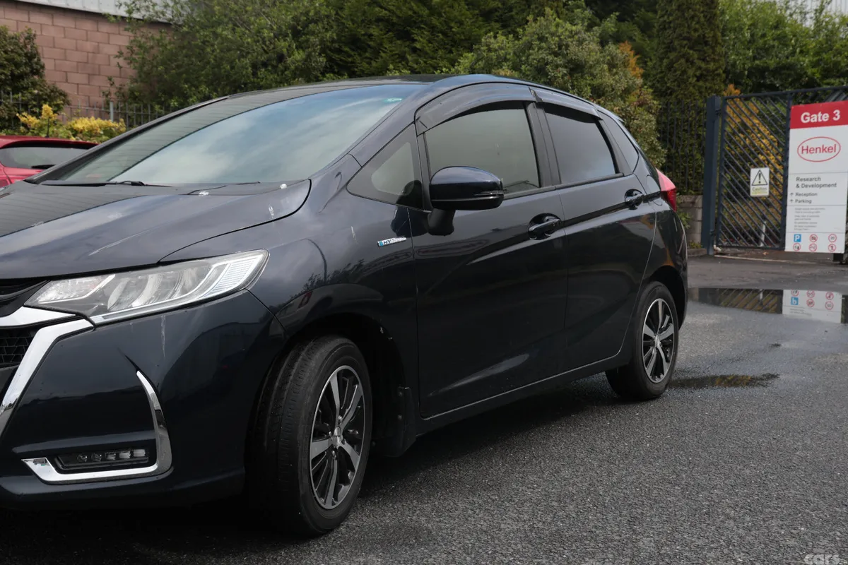 Honda Fit Hatchback, Petrol Hybrid, 2019, Black