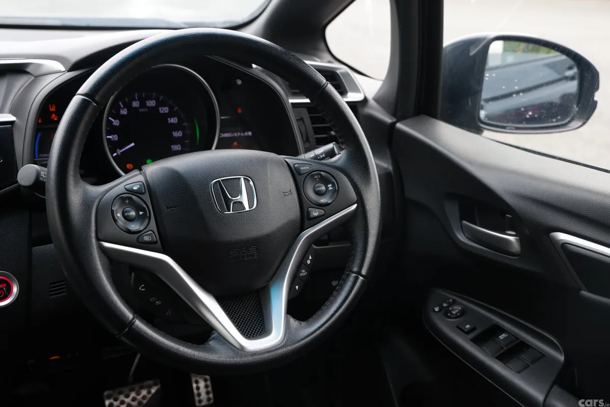 Honda Fit Hatchback, Petrol Hybrid, 2019, Black