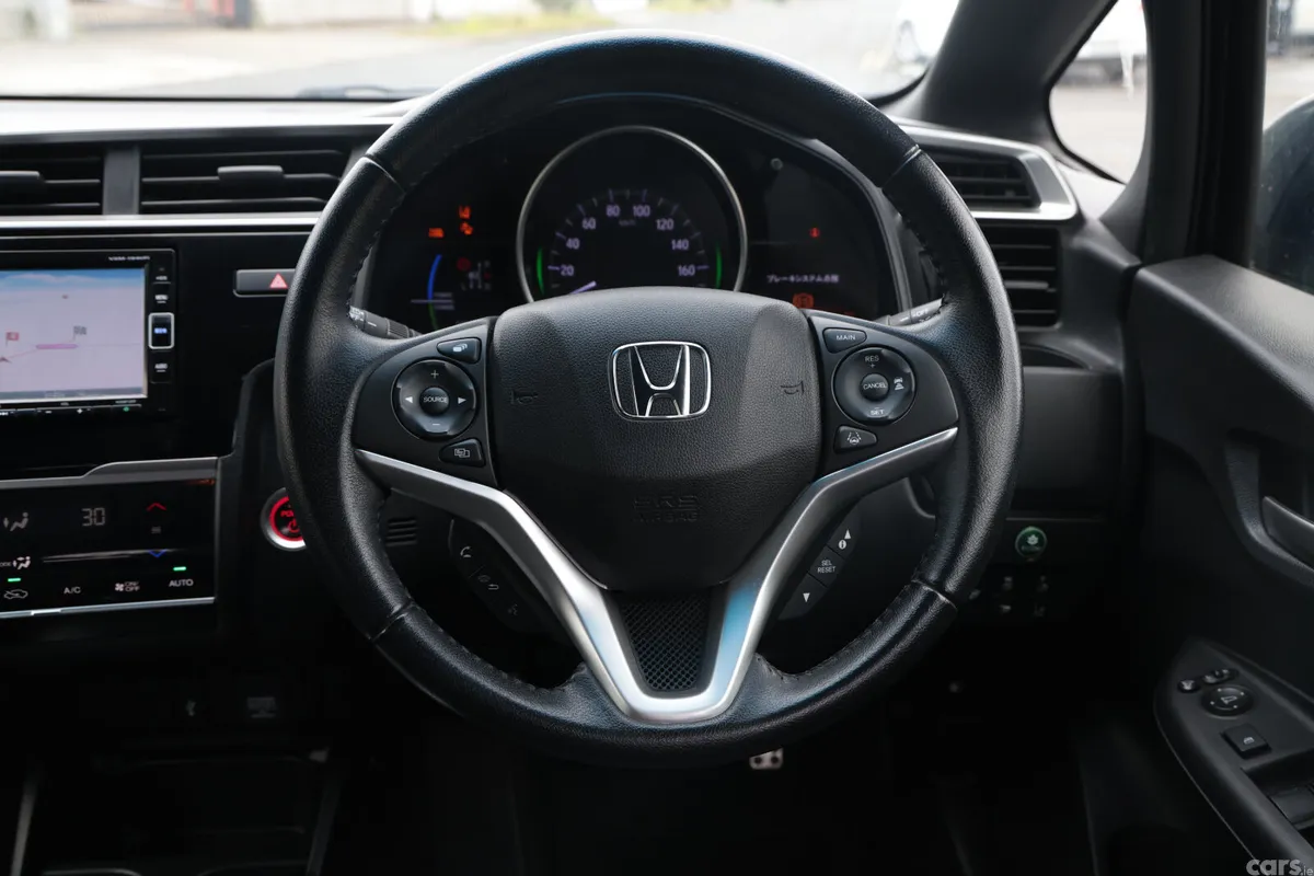 Honda Fit Hatchback, Petrol Hybrid, 2019, Black