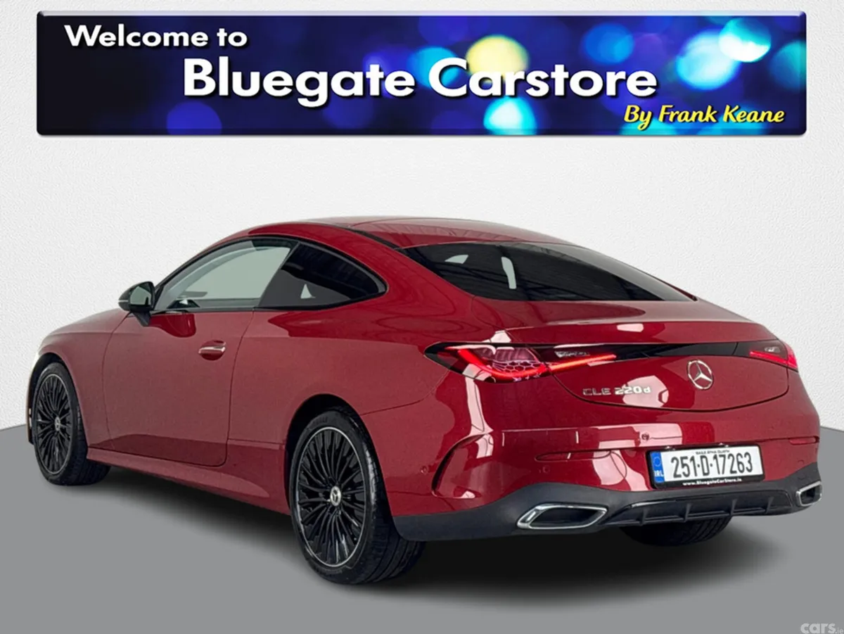 Mercedes-Benz CLE Coupe, Petrol Hybrid, 2025, Red