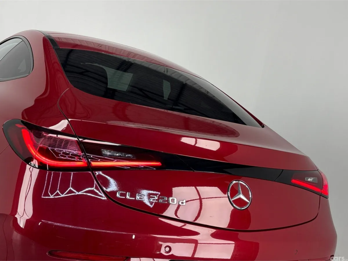 Mercedes-Benz CLE Coupe, Petrol Hybrid, 2025, Red