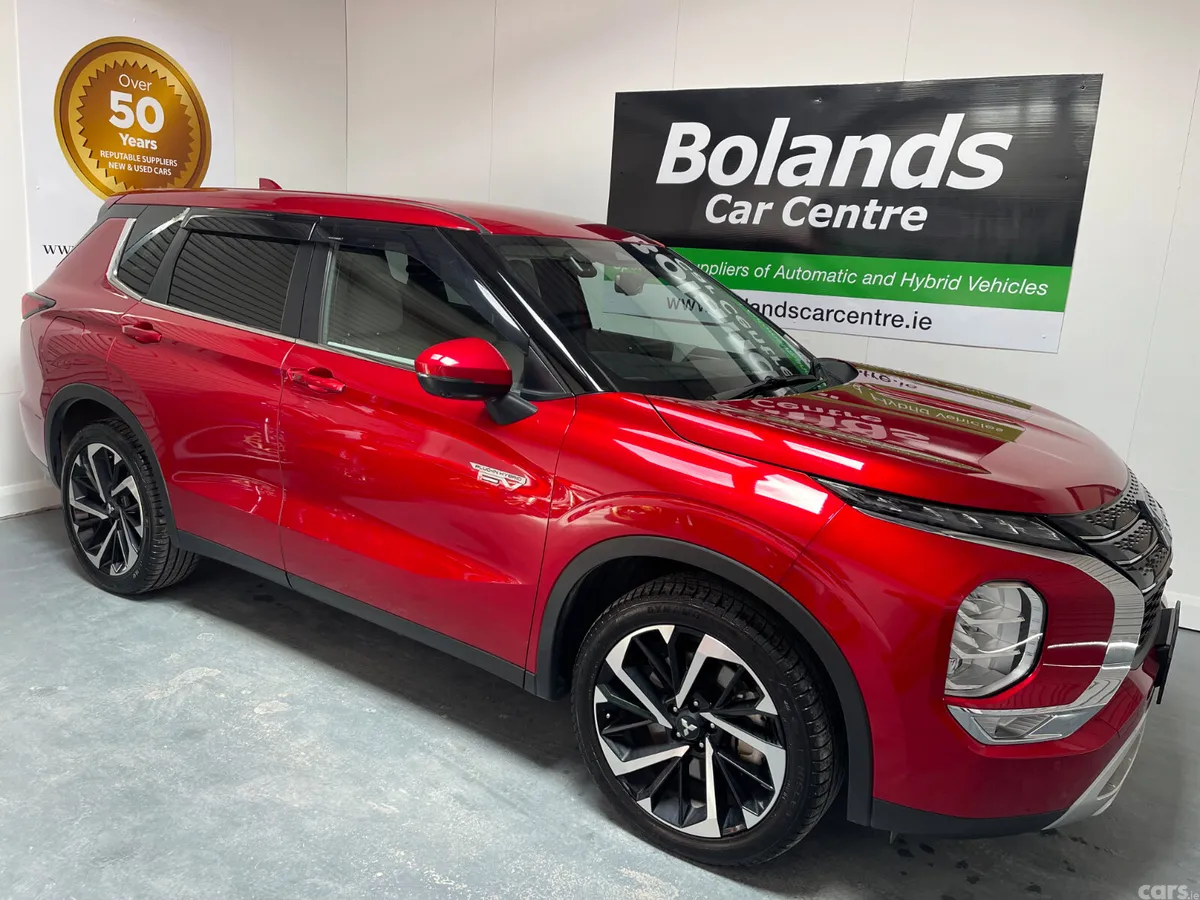 Mitsubishi Outlander SUV, Petrol Plug-in Hybrid, 2022, Red