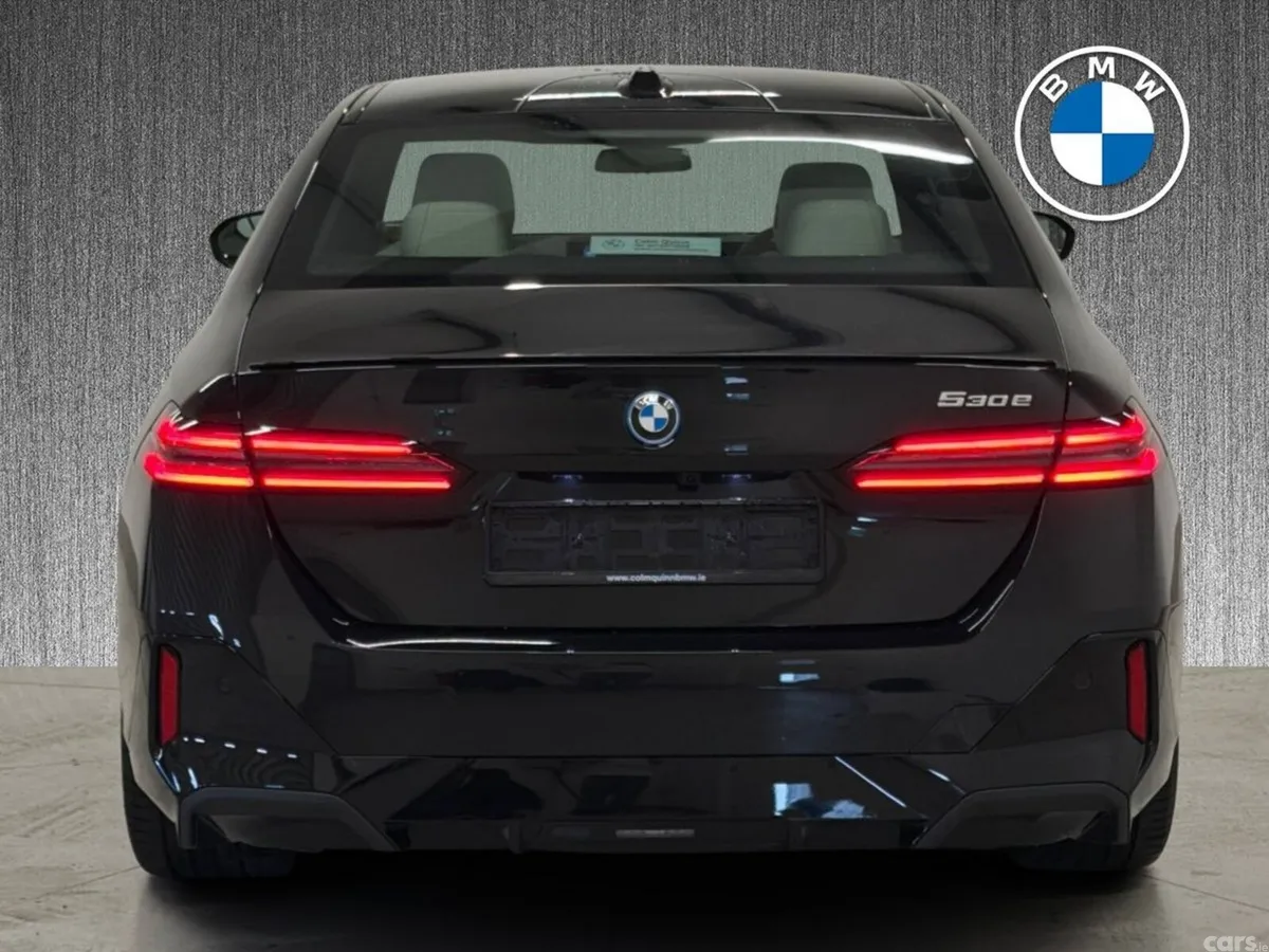 BMW 5-Series Saloon, Petrol Plug-in Hybrid, 2026, Black