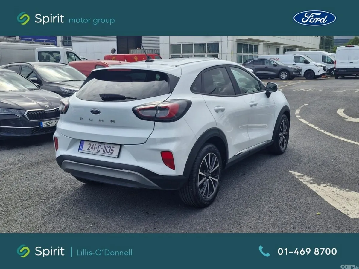 Ford Puma MPV, Petrol Hybrid, 2024, White