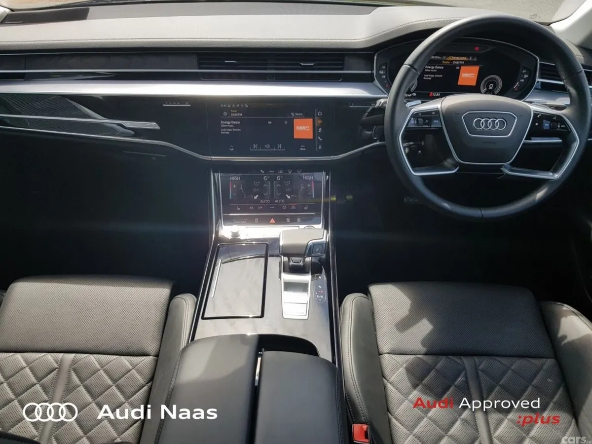 Audi A8 Saloon, Petrol Plug-in Hybrid, 2024, Black