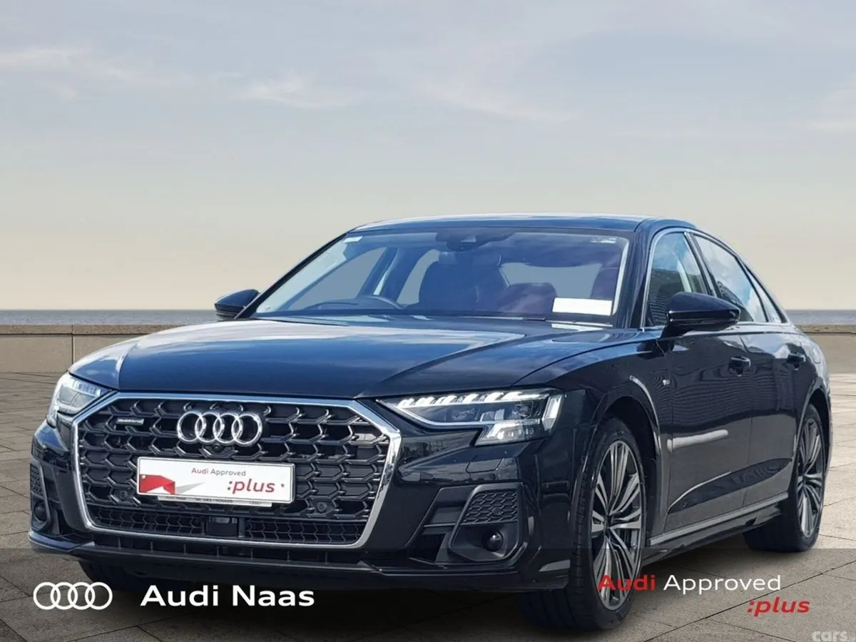 Audi A8 Saloon, Petrol Plug-in Hybrid, 2024, Black