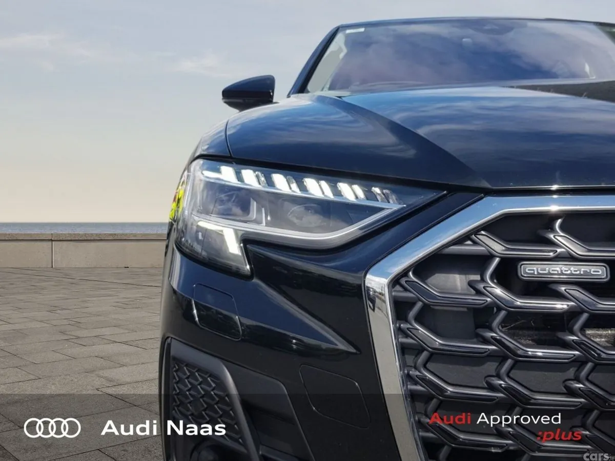 Audi A8 Saloon, Petrol Plug-in Hybrid, 2024, Black