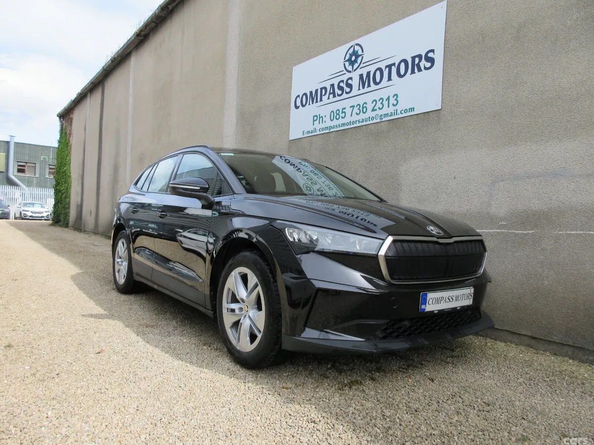 Skoda Enyaq SUV, Electric, 2022, Black