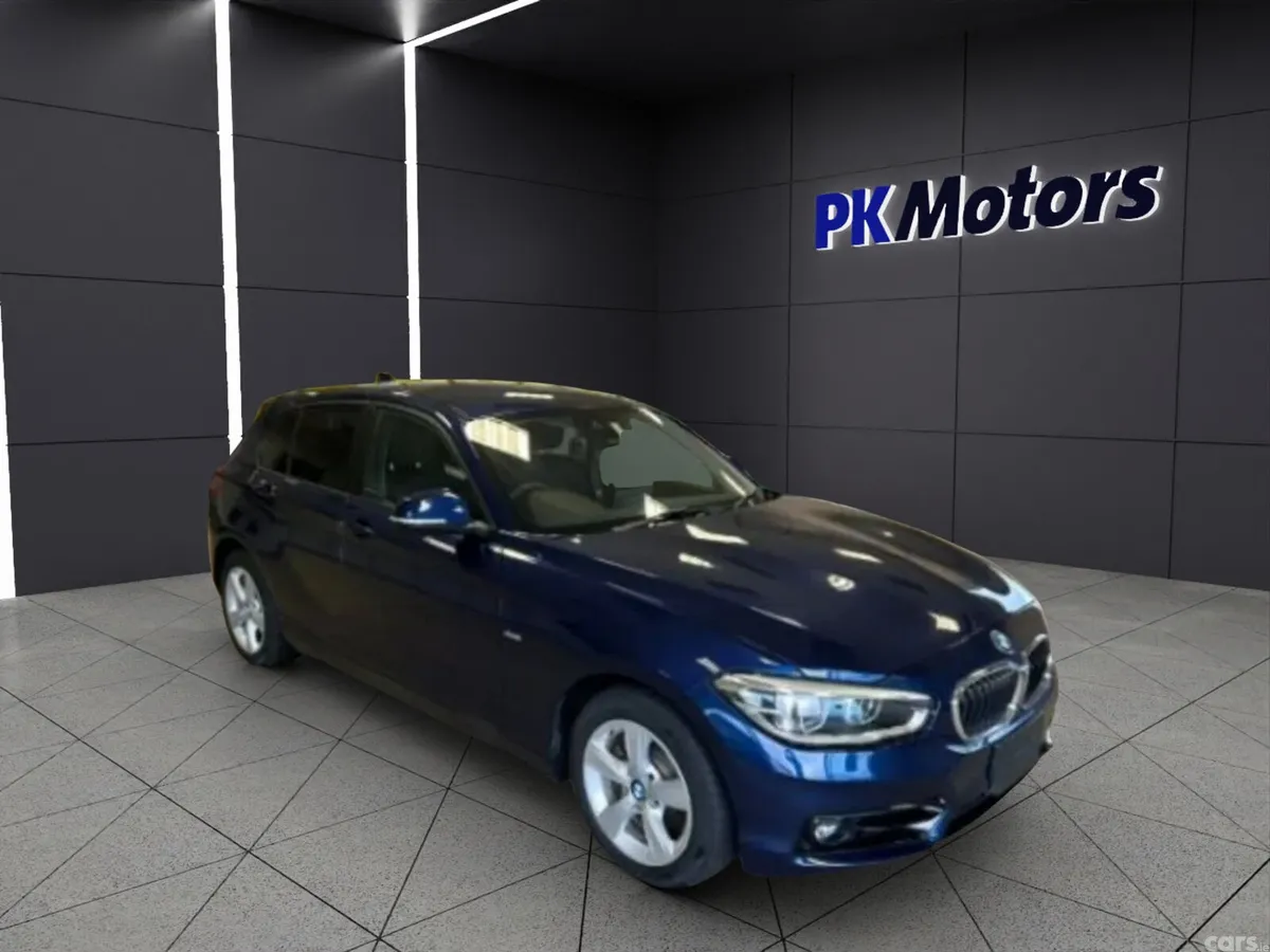 BMW 1-Series Hatchback, Petrol, 2017, Blue