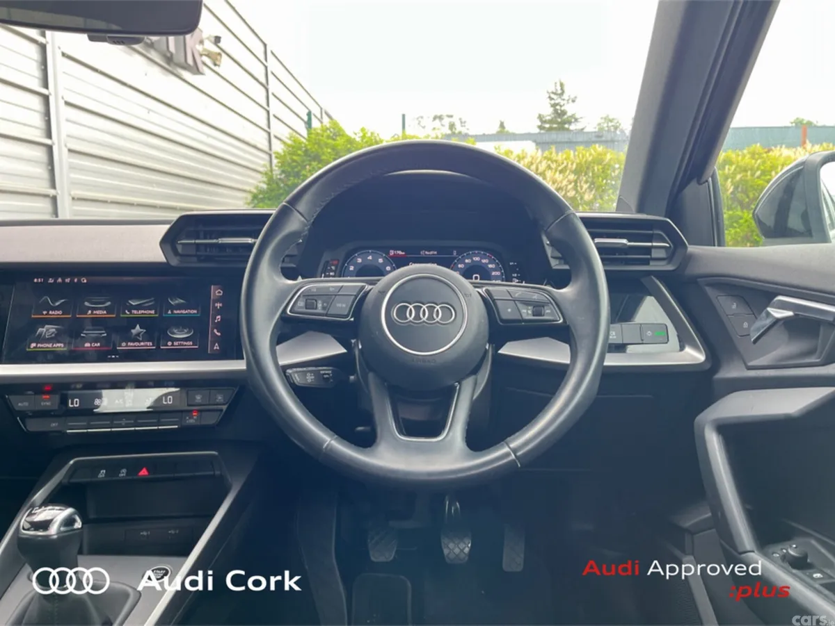 Audi A3 Saloon, Petrol, 2023, Black