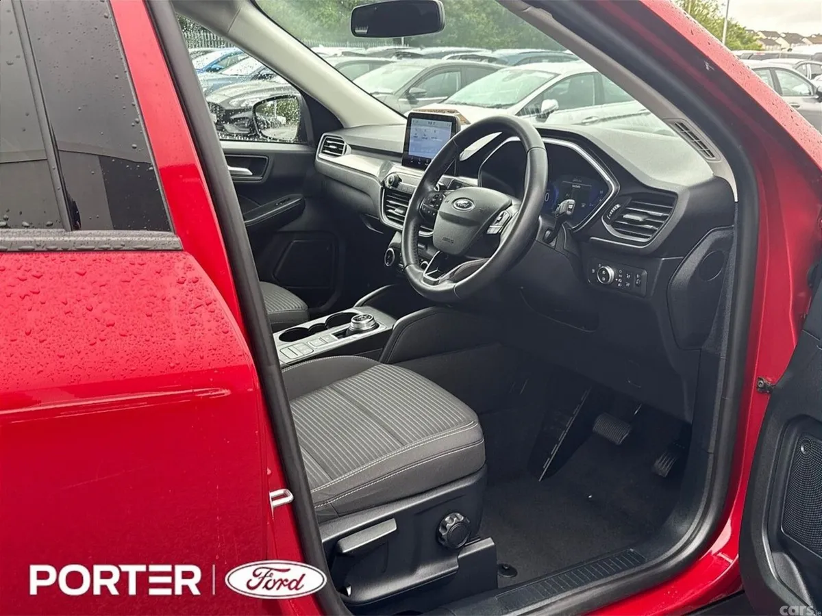 Ford Kuga SUV, Petrol Plug-in Hybrid, 2024, Red