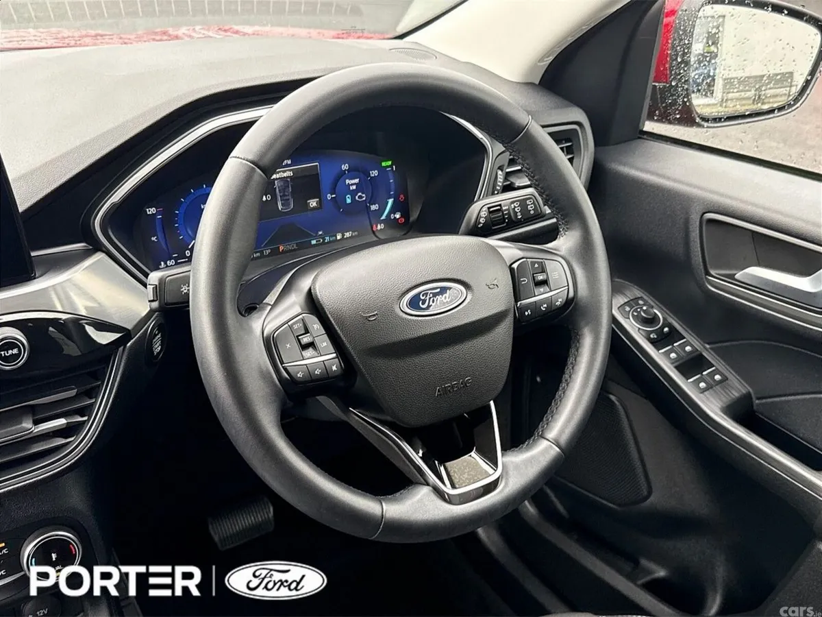 Ford Kuga SUV, Petrol Plug-in Hybrid, 2024, Red