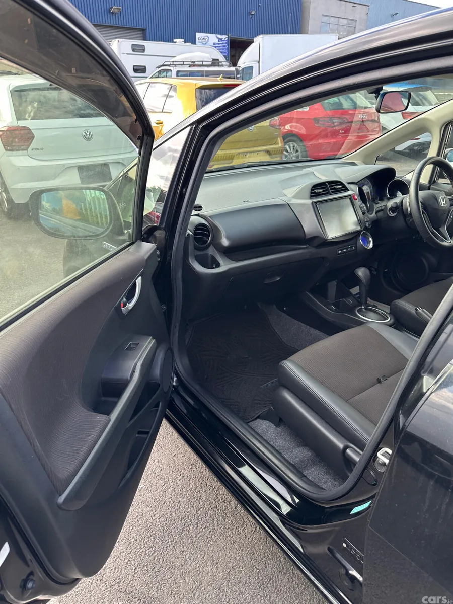 Honda Fit Hatchback, Petrol Hybrid, 2013, Black