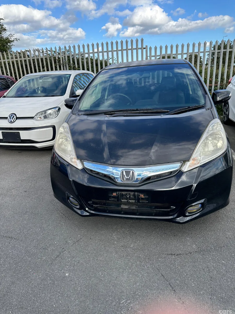 Honda Fit Hatchback, Petrol Hybrid, 2013, Black