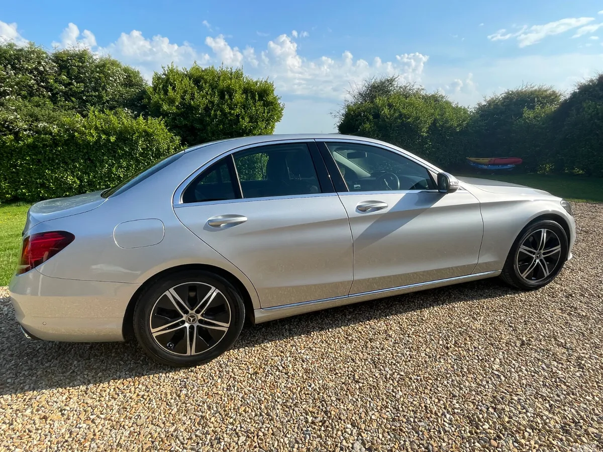 Mercedes-Benz C-Class Saloon, Diesel, 2019, Silver