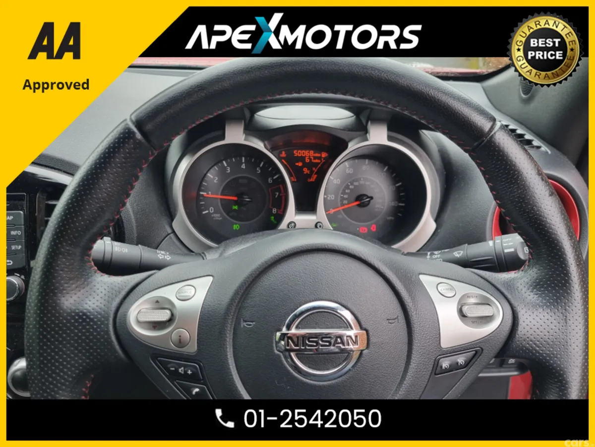 Nissan Juke Hatchback, Petrol, 2017, Red