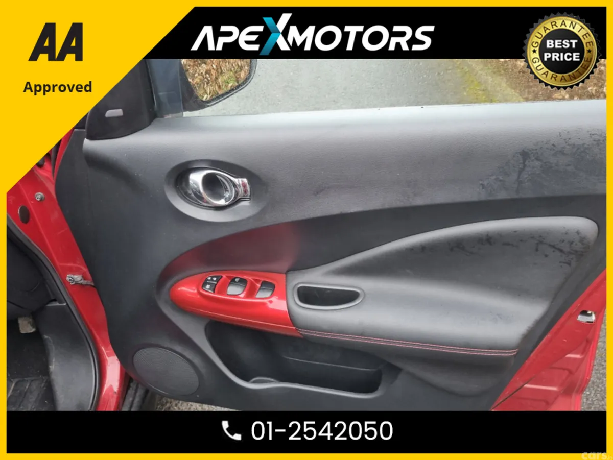 Nissan Juke Hatchback, Petrol, 2017, Red