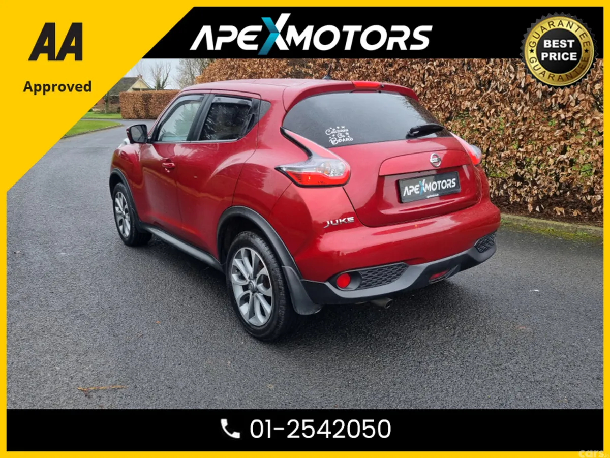 Nissan Juke Hatchback, Petrol, 2017, Red