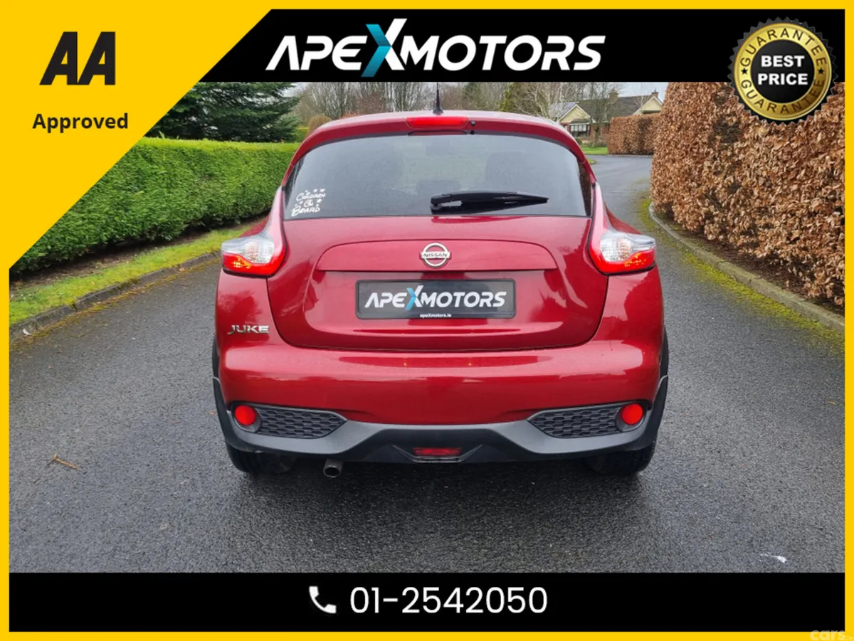 Nissan Juke Hatchback, Petrol, 2017, Red