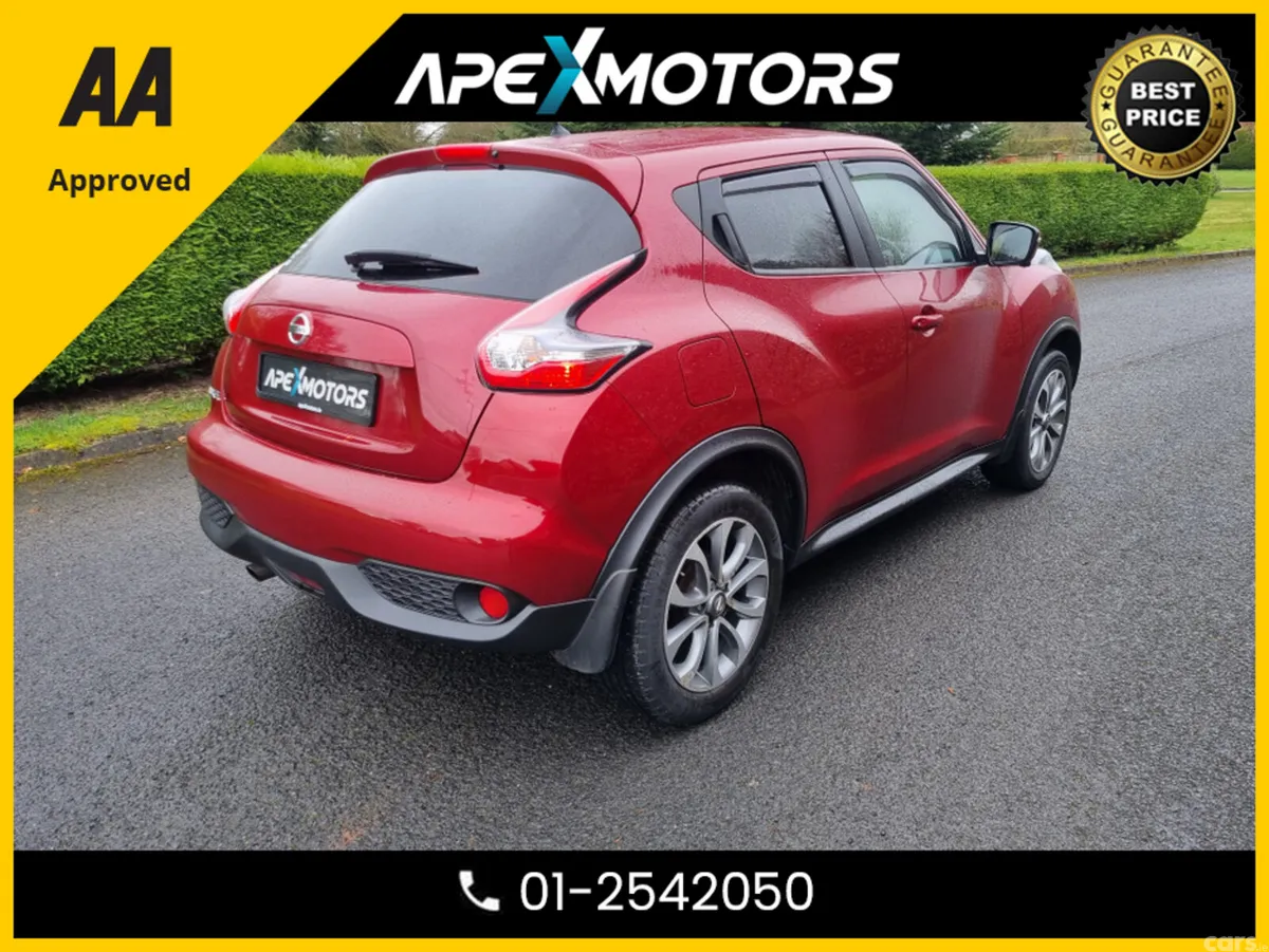 Nissan Juke Hatchback, Petrol, 2017, Red