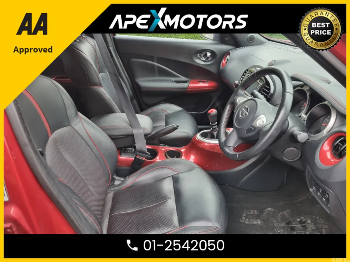 Nissan Juke Hatchback, Petrol, 2017, Red