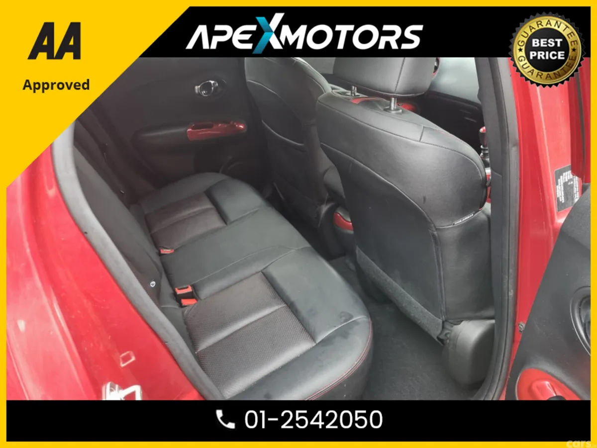 Nissan Juke Hatchback, Petrol, 2017, Red