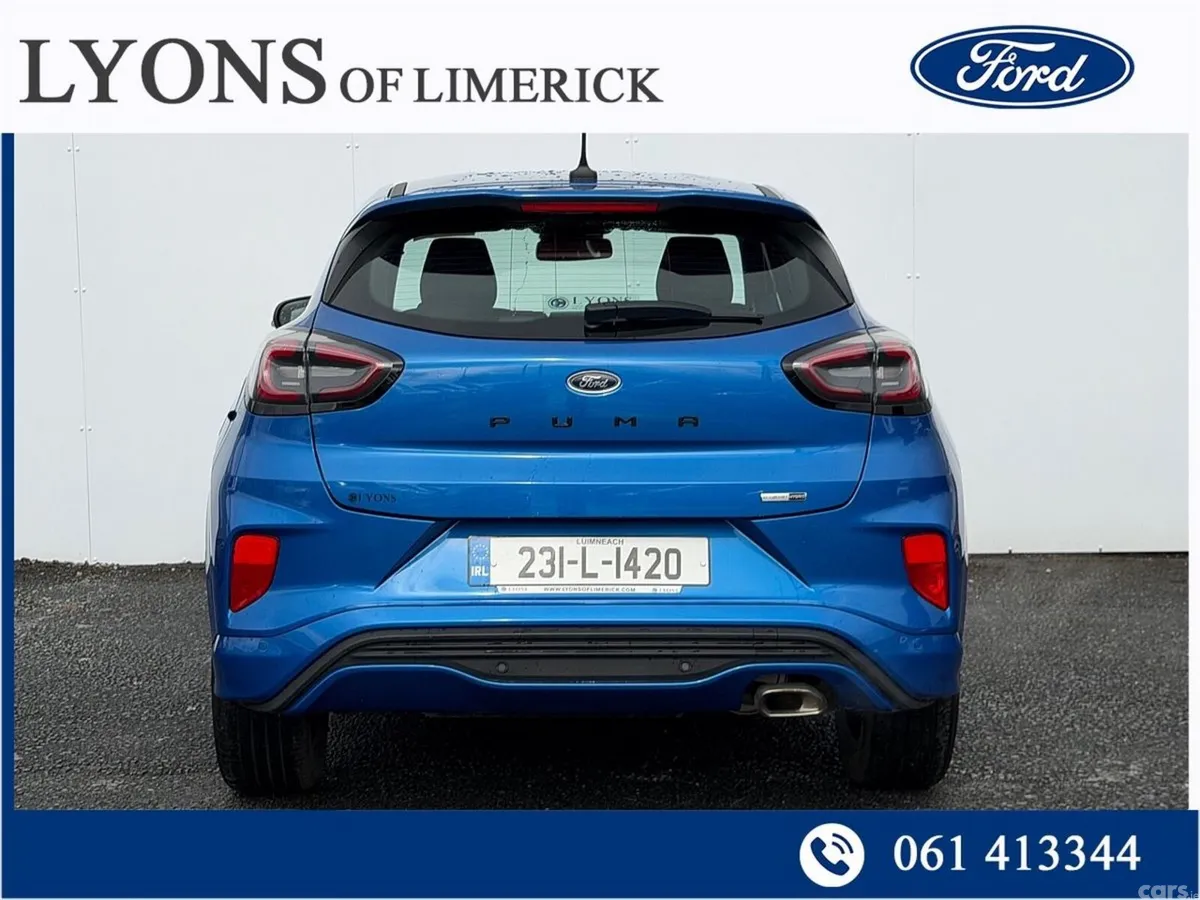 Ford Puma MPV, Petrol Hybrid, 2023, Blue