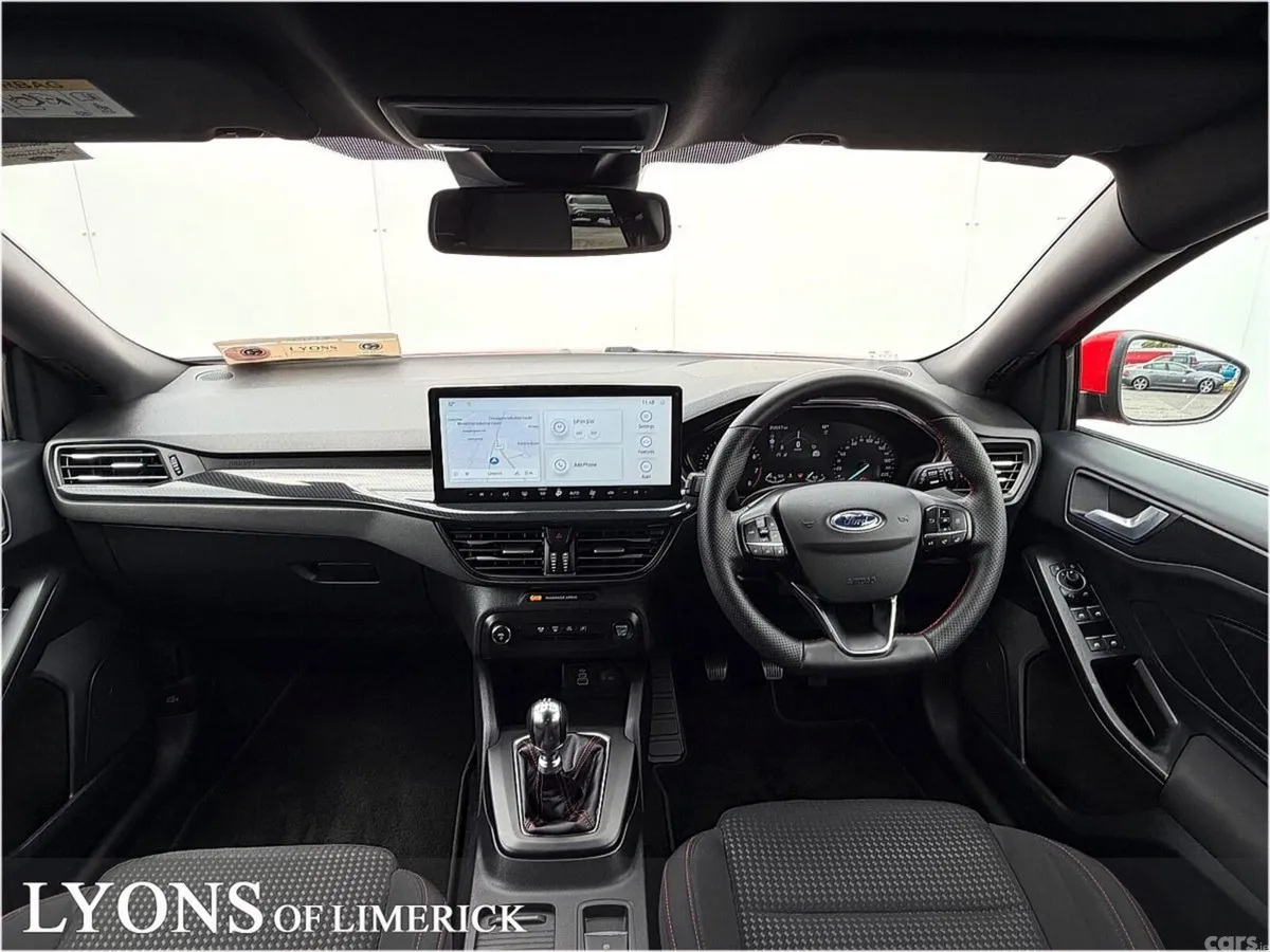 Ford Focus Hatchback, Petrol Hybrid, 2025, Red