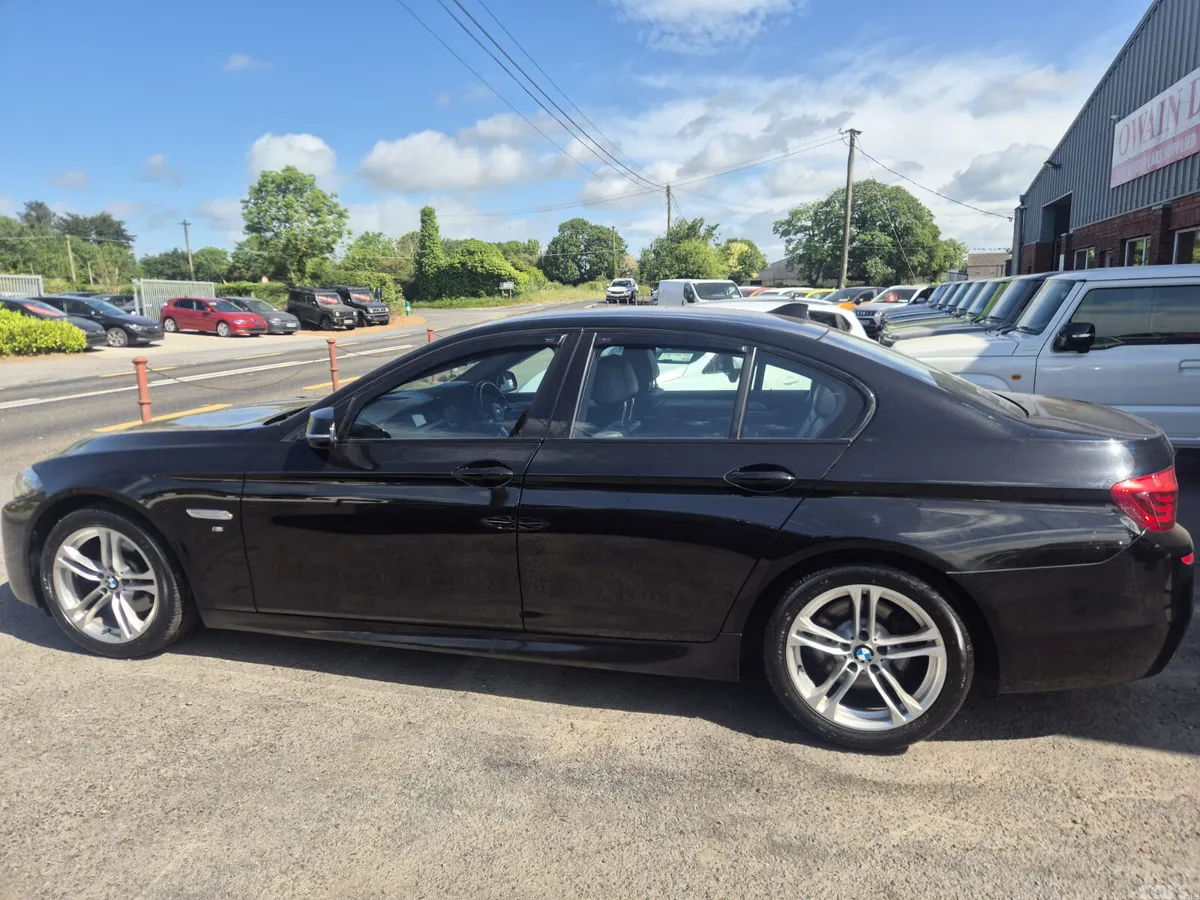 BMW 5-Series Saloon, Diesel, 2014, Black